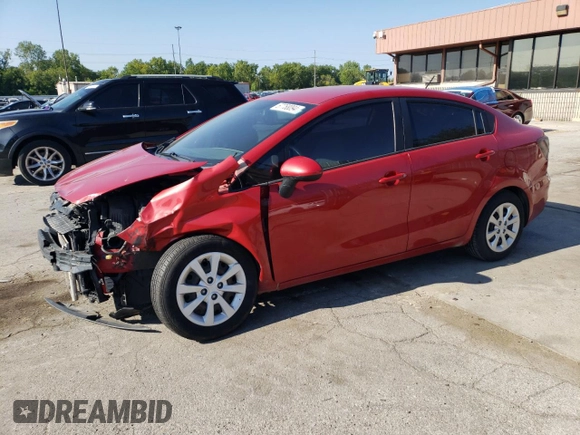 2017 Kia Rio LX with VIN KNADM4A39H6072021, listed as a Copart auction lot 67768094 with 122,119 mi miles and Salvage Title. Bid and sale history available at DreamBid. Image 1.