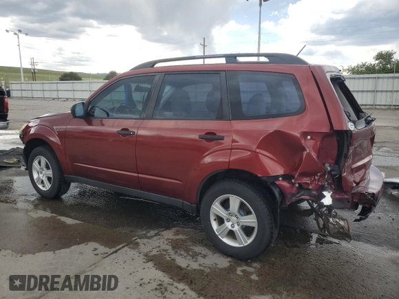 2012 Subaru Forester X with VIN JF2SHABC8CH462652, listed as a Copart auction lot 54216305 with 92,286 mi miles and Salvage Title. Bid and sale history available at DreamBid. Image 2.