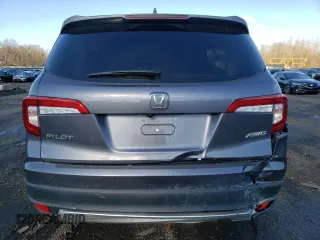 2022 Honda Pilot EX-L with VIN 5FNYF6H55NB023156, listed as a Copart auction lot 52269325 with 43,563 mi miles and Salvage title. Bid and sale history available at DreamBid. Image 6.