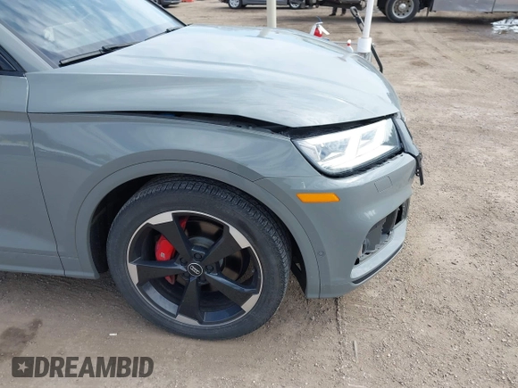 2019 Audi SQ5 Prestige with VIN WA1C4AFY2K2071710, listed as a IAAI auction lot 41893399 with 90,393 mi miles. Bid and sale history available at carsss.com. Image 6.