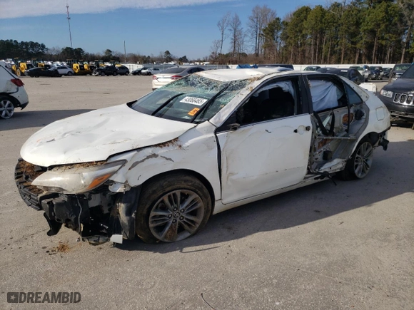 2017 Toyota Camry XLE with VIN 4T1BF1FK1HU436877, listed as a Copart auction lot 43066465 with 0 mi miles and Salvage Title. Bid and sale history available at carsss.com. Image 1.