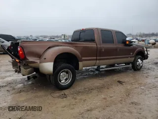 2012 Ford F-350 XL with VIN 1FT8W3DT8CEA79884, listed as a Copart auction lot 42597905 with 256,009 mi miles and Salvage Title. Bid and sale history available at DreamBid. Image 3.