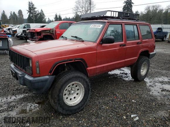 1999 Jeep Cherokee SE with VIN 1J4FF28S9XL645291, listed as a Copart auction lot 87064124 with Not provided miles and Salvage title. Bid and sale history available at DreamBid. Image 1.