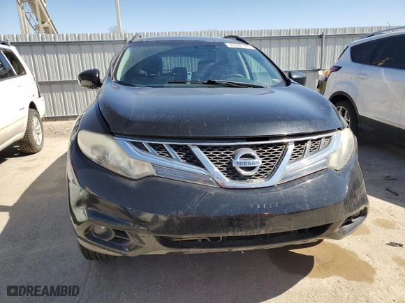 2011 Nissan Murano SV with VIN JN8AZ1MW4BW152401, listed as a Copart auction lot 49288145 with 128,021 mi miles and Salvage Title. Bid and sale history available at carsss.com. Image 5.