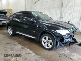 2014 BMW X6 xDrive35i with VIN 5UXFG2C56E0H10070, listed as a Copart auction lot 55911774 with 122,278 mi miles and Salvage Title. Bid and sale history available at carsss.com. Image 4.
