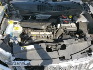 2017 Jeep Compass High Altitude with VIN 1C4NJDEBXHD191404, listed as a Copart auction lot 57209015 with 60,532 mi miles and Salvage title. Bid and sale history available at DreamBid. Image 12.