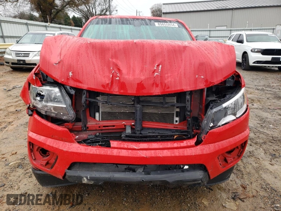2020 Chevrolet Colorado 4WD Work Truck z VIN 1GCHTBEN1L1146805, wystawiony jako Copart lot #85055864 z przebiegiem 52 414 mil mil oraz Szkoda całkowita • Salvage title. Historia ofert i sprzedaży dostępna na DreamBid. Obrazek 5.