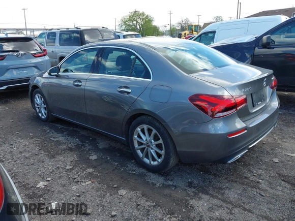 2019 Mercedes-Benz A 220 with VIN WDD3G4FB5KW024213, listed as a IAAI auction lot 42235197 with 49,251 mi miles and . Bid and sale history available at DreamBid. Image 3.