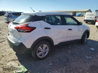 2020 Nissan Kicks S with VIN 3N1CP5BV0LL493025, listed as a Copart auction lot 45129005 with 65,304 mi miles and Salvage Title. Bid and sale history available at carsss.com. Image 3.