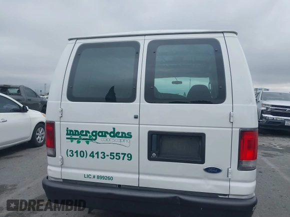 2005 Ford Econoline Cargo with VIN 1FTRE14W95HA47937, listed as a IAAI auction lot 41922991 with 175,138 mi miles. Bid and sale history available at carsss.com. Image 16.