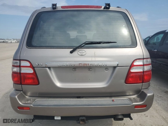 2003 Toyota Land Cruiser with VIN JTEHT05J532038016, listed as a Copart auction lot 74527774 with 0 mi miles and Non Repairable. Bid and sale history available at carsss.com. Image 6.