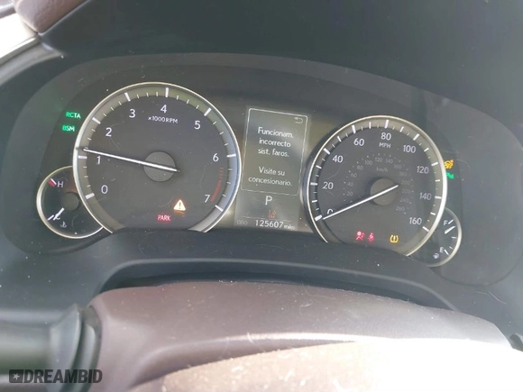 2017 Lexus RX with VIN 2T2BZMCA8HC094605, listed as a IAAI auction lot 41229579 with 125607 miles. Bid and sale history available at carsss.com. Image 7.