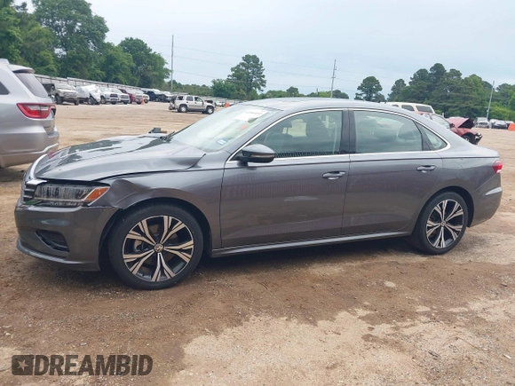 2021 Volkswagen Passat SE with VIN 1VWSA7A34MC019045, listed as a IAAI auction lot 42164157 with 78,436 mi miles and . Bid and sale history available at DreamBid. Image 14.