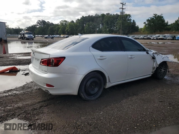 2012 Lexus IS 350 with VIN JTHBE5C26C5029741, listed as a Copart auction lot 59763525 with 112,834 mi miles and Salvage title. Bid and sale history available at DreamBid. Image 3.