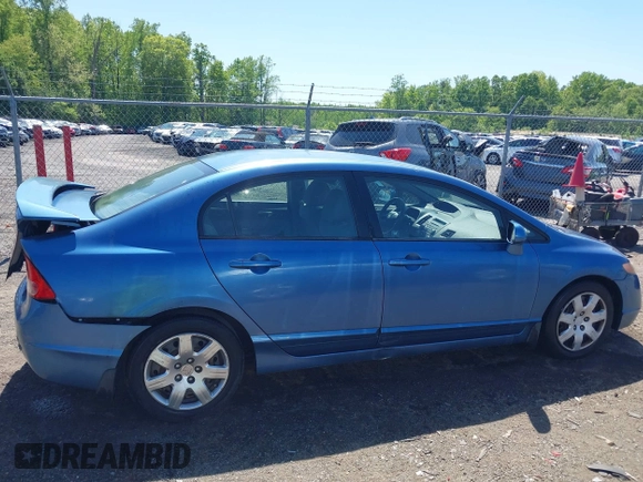 2006 Honda Civic LX with VIN JHMFA16586S000128, listed as a IAAI auction lot 42138350 with 127,253 mi miles and . Bid and sale history available at DreamBid. Image 13.