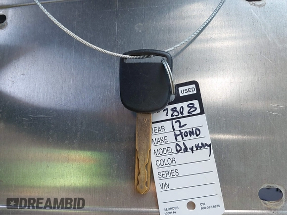 2012 Honda Odyssey EX с VIN 5FNRL5H48CB004967, выставлен на аукционе IAAI как лот 42172847 с пробегом 199 716 миль миль и . История ставок и продаж доступна на DreamBid. Изображение 11.
