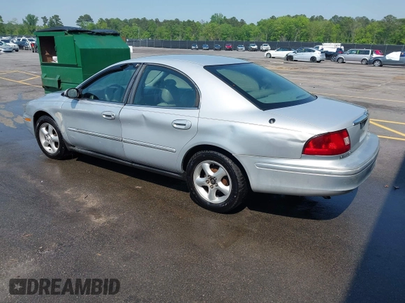 2002 Mercury Sable LS Premium with VIN 1MEFM55S52A600384, listed as a IAAI auction lot 41960299 with 215,998 mi miles and . Bid and sale history available at DreamBid. Image 3.
