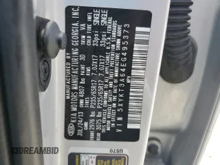 2014 Kia Sorento LX with VIN 5XYKT3A64EG495373, listed as a Copart auction lot 53967235 with 147,942 mi miles and Salvage Title. Bid and sale history available at carsss.com. Image 13.