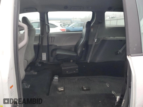 2017 Toyota Sienna L with VIN 5TDZZ3DC8HS855623, listed as a Copart auction lot 83327124 with 209,335 mi miles and Salvage Title. Bid and sale history available at DreamBid. Image 11.