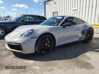2022 Porsche 911 Carrera with VIN WP0AA2A90NS205663, listed as a Copart auction lot 74755864 with 16,208 mi miles and Non Repairable. Bid and sale history available at carsss.com. Image 1.