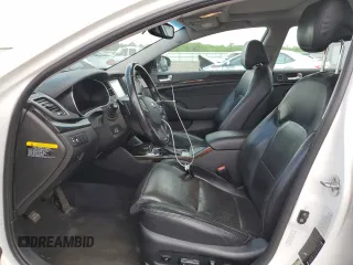 2014 Kia Cadenza Premium with VIN KNALN4D75E5166891, listed as a Copart auction lot 55971055 with 129,781 mi miles and Clean Title. Bid and sale history available at DreamBid. Image 7.
