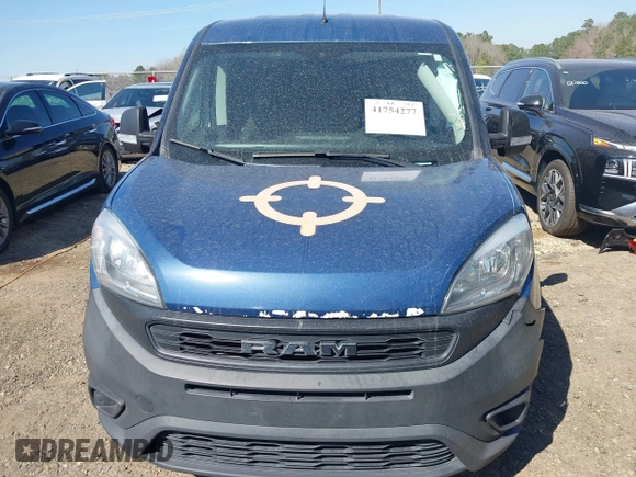 2020 Ram ProMaster City Cargo Van Tradesman with VIN ZFBHRFAB0L6R67496, listed as a IAAI auction lot 41754277 with 162,421 mi miles. Bid and sale history available at carsss.com. Image 12.