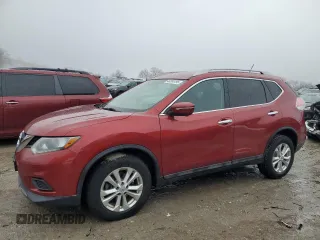 2015 Nissan Rogue SL with VIN 5N1AT2MV9FC804510, listed as a Copart auction lot 46395195 with 83,152 mi miles and Clean title. Bid and sale history available at DreamBid. Image 1.