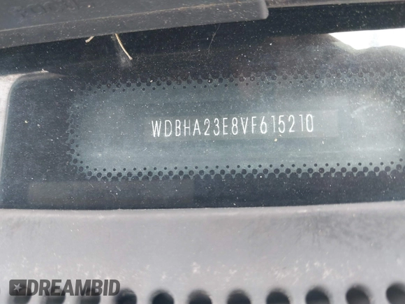 1997 Mercedes-Benz C with VIN WDBHA23E8VF615210, listed as a IAAI auction lot 42719257 with 193,390 mi miles and . Bid and sale history available at DreamBid. Image 9.