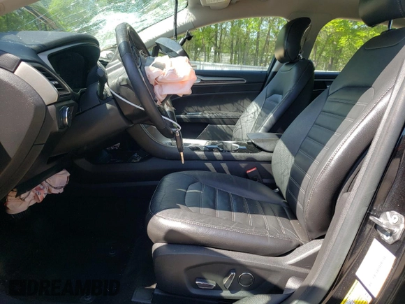 2015 Ford Fusion SE with VIN 1FA6P0HD2F5120560, listed as a Copart auction lot 52131115 with 156,289 mi miles and Salvage Title. Bid and sale history available at DreamBid. Image 7.