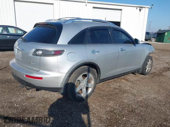 2006 Infiniti FX with VIN JNRAS08W76X204981, listed as a IAAI auction lot 42008496 with 161,062 mi miles and . Bid and sale history available at DreamBid. Image 4.