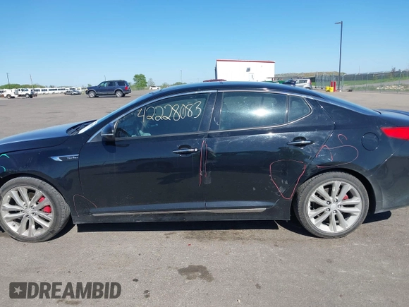 2014 Kia Optima SXL Turbo with VIN 5XXGR4A63EG284325, listed as a IAAI auction lot 42228083 with 139,458 mi miles and . Bid and sale history available at DreamBid. Image 14.