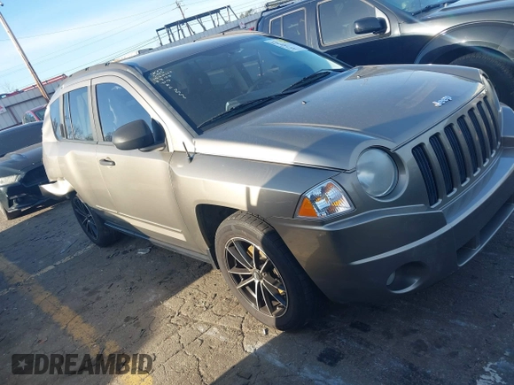 2008 Jeep Compass Sport with VIN 1J8FF47W08D705923, listed as a IAAI auction lot 41749761 with 179,848 mi miles and . Bid and sale history available at DreamBid. Image 1.