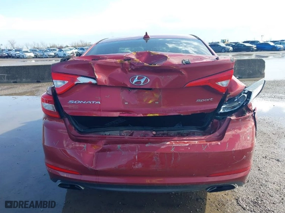 2015 Hyundai Sonata 2.4L Limited with VIN 5NPE34AF9FH190786, listed as a IAAI auction lot 41695870 with 137,178 mi miles. Bid and sale history available at carsss.com. Image 6.
