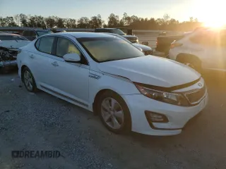 2015 Kia Optima Hybrid EX with VIN KNAGN4AD0F5091420, listed as a Copart auction lot 76747844 with 89,155 mi miles and Salvage Title. Bid and sale history available at carsss.com. Image 4.