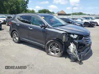 2017 Hyundai Santa Fe 2.4L z VIN 5XYZUDLB8HG430221, wystawiony jako Copart lot #64330015 z przebiegiem 151 318 mil mil oraz Szkoda całkowita • Salvage title. Historia ofert i sprzedaży dostępna na DreamBid. Obrazek 4.