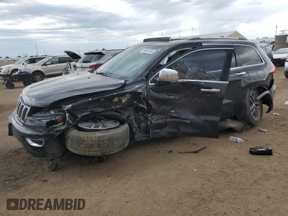 2017 Jeep Grand Cherokee Limited with VIN 1C4RJFBG5HC794277, listed as a Copart auction lot 61822845 with 115,725 mi miles and Salvage title. Bid and sale history available at DreamBid. Image 1.
