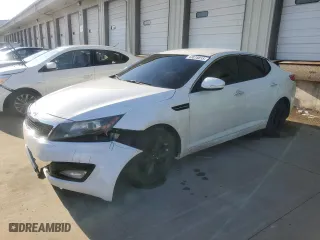 2012 Kia Optima LX with VIN 5XXGM4A76CG049180, listed as a Copart auction lot 43078815 with 172,923 mi miles and Salvage Title. Bid and sale history available at carsss.com. Image 1.