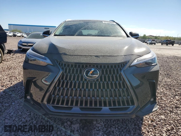 2025 Lexus NX with VIN 2T2GGCEZ9SC062603, listed as a Copart auction lot 77152434 with 6,945 mi miles and Salvage Title. Bid and sale history available at carsss.com. Image 5.