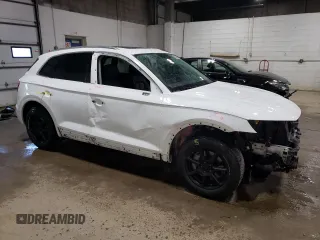 2018 Audi Q5 Premium Plus with VIN WA1BNAFY0J2190573, listed as a Copart auction lot 52830845 with 60,014 mi miles and Salvage Title. Bid and sale history available at carsss.com. Image 4.