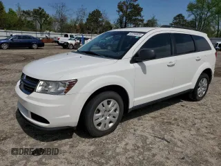 2016 Dodge Journey American Value with VIN 3C4PDCAB6GT215691, listed as a Copart auction lot 52250535 with 161,107 mi miles and Clean Title. Bid and sale history available at DreamBid. Image 1.