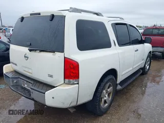 2007 Nissan Armada SE z VIN 5N1BA08AX7N707537, wystawiony jako IAAI lot #41563441 z przebiegiem 297 927 mil mil oraz . Historia ofert i sprzedaży dostępna na DreamBid. Obrazek 4.