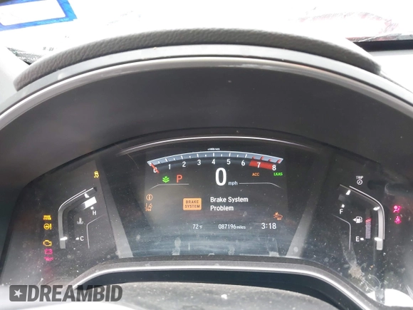 2019 Honda CR-V EX-L with VIN 7FARW1H83KE017311, listed as a IAAI auction lot 41513670 with 87,196 mi miles. Bid and sale history available at carsss.com. Image 7.