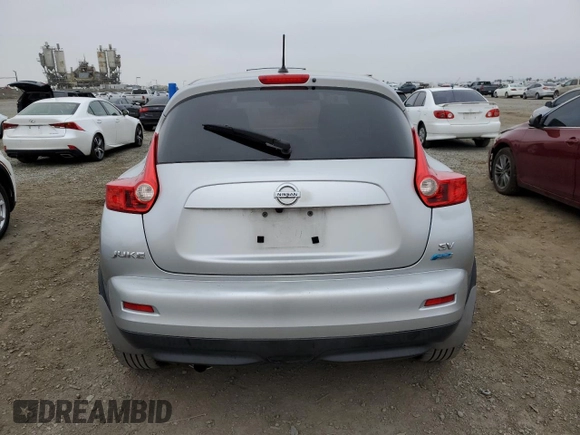 2013 Nissan Juke SV with VIN JN8AF5MR0DT216433, listed as a Copart auction lot 54794965 with 39,152 mi miles and Clean Title. Bid and sale history available at carsss.com. Image 6.