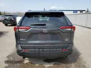 2020 Toyota RAV4 with VIN 2T3R1RFV9LC128802, listed as a Copart auction lot 54586675 with 164,217 mi miles and Salvage title. Bid and sale history available at DreamBid. Image 6.