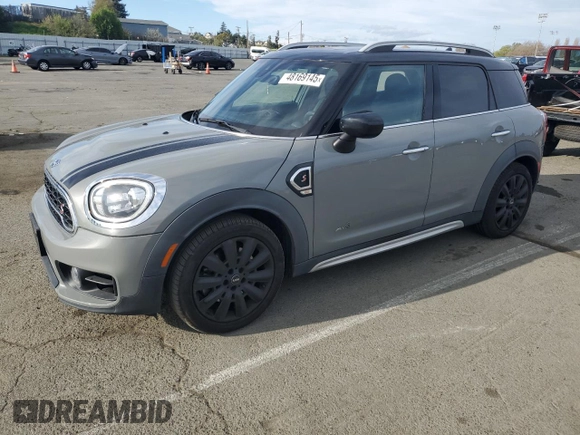 2020 MINI Countryman Cooper S with VIN WMZYX1C01L3L92456, listed as a Copart auction lot 48169145 with 43,433 mi miles and Salvage title. Bid and sale history available at DreamBid. Image 1.