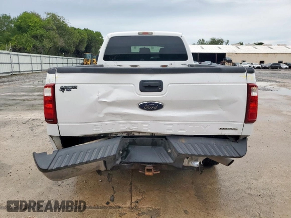 2015 Ford F-250 Lariat with VIN 1FT7W2B65FEB78430, listed as a Copart auction lot 60840485 with 158,119 mi miles and Salvage title. Bid and sale history available at DreamBid. Image 6.