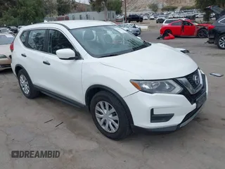 2017 Nissan Rogue SV with VIN KNMAT2MT4HP533578, listed as a IAAI auction lot 42050436 with 161,875 mi miles. Bid and sale history available at carsss.com. Image 1.
