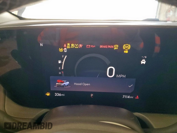 2025 Buick Encore GX Preferred with VIN KL4AMBSP6SB076449, listed as a Copart auction lot 58593205 with 7,114 mi miles and Salvage title. Bid and sale history available at DreamBid. Image 9.