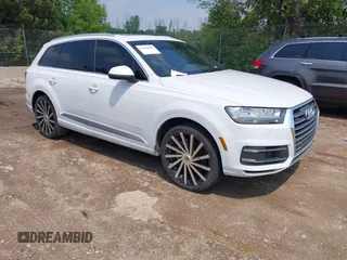 2017 Audi Q7 Premium Plus z VIN WA1LAAF72HD014212, wystawiony jako IAAI lot #42419607 z przebiegiem 112 728 mil mil oraz . Historia ofert i sprzedaży dostępna na DreamBid. Obrazek 1.
