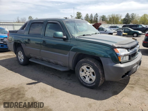 2004 Chevrolet Avalanche Z71 with VIN 3GNEK12T84G140481, listed as a Copart auction lot 54123735 with 177,776 mi miles and Salvage Title. Bid and sale history available at carsss.com. Image 4.